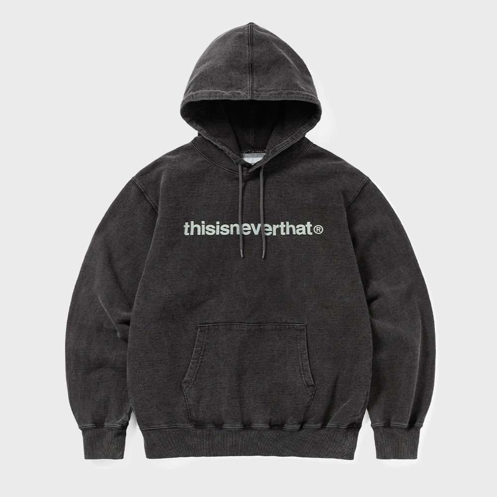 ディス・イズ・ネヴァー・ザット T-Logo LT パーカー (黒塗り)