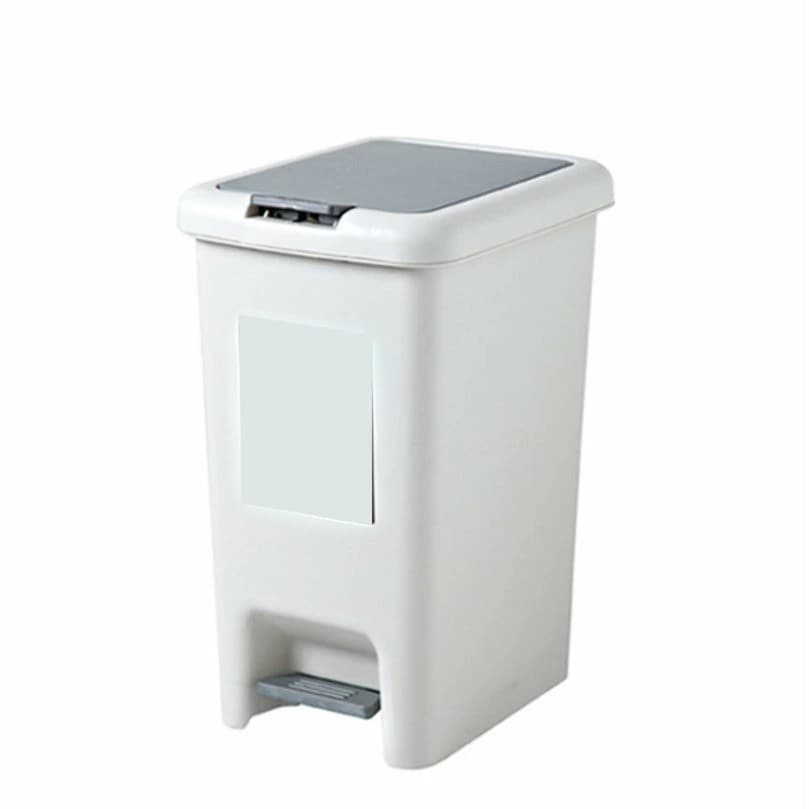 OFFクーポン ゴミ箱 ペダル おしゃれ ふた付き ダストボックス 分別 臭い漏れ防止縦型 ごみ箱 足踏み ワゴン ペダル付き キッチン スリム 洗面所用 リビング リビング ダストボックス シンプル