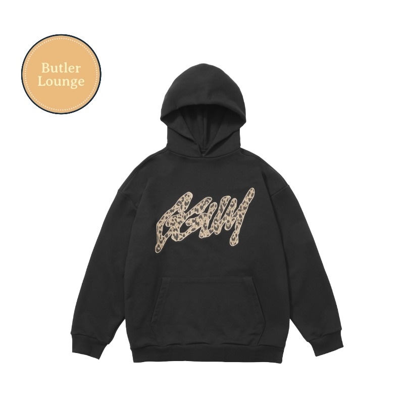 【GGUM × DEINET】フーディー ブラック TXT ヨンジュン 着用アイテム 韓国ファッション ストリート