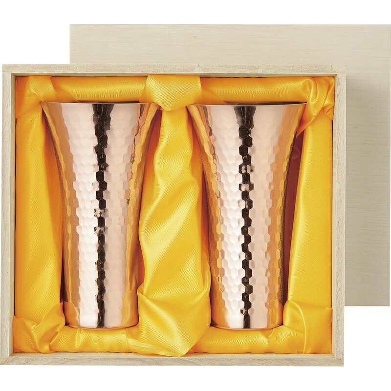 （ギフト）食楽工房 純銅ビアカップ380ml ペア 8,470円