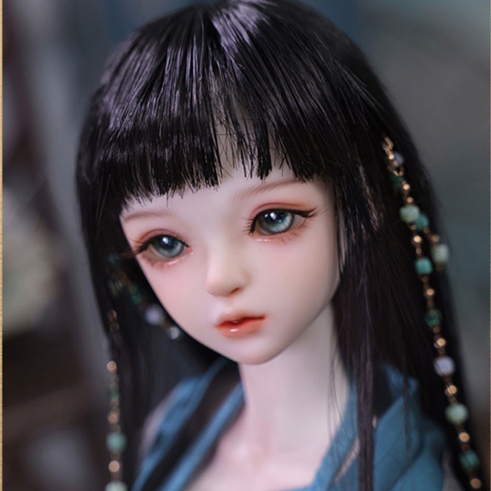 球体関節人形 1/4 関節人形 40CM bjd/sdドール女子球体プレゼント装飾用 現物手工高级树脂人形玩偶 Celia