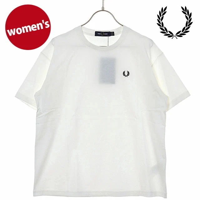 メール便 クルーネックTシャツ [G1142-129] CREW NECK T-SHIRT レディース トップス 半袖 コットンジャージー SNOW-WHITE 正規取扱店