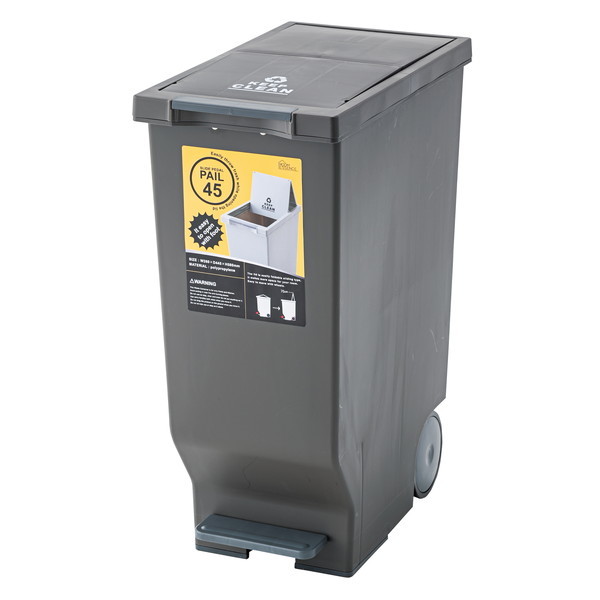 LFS-764BR ブラウン [スライドペダルペール45L] メーカー直送 5,349円