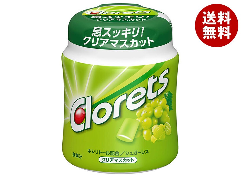 モンデリーズ・ジャパン クロレッツXP クリアマスカットボトル 130g×6個入×(2ケース)