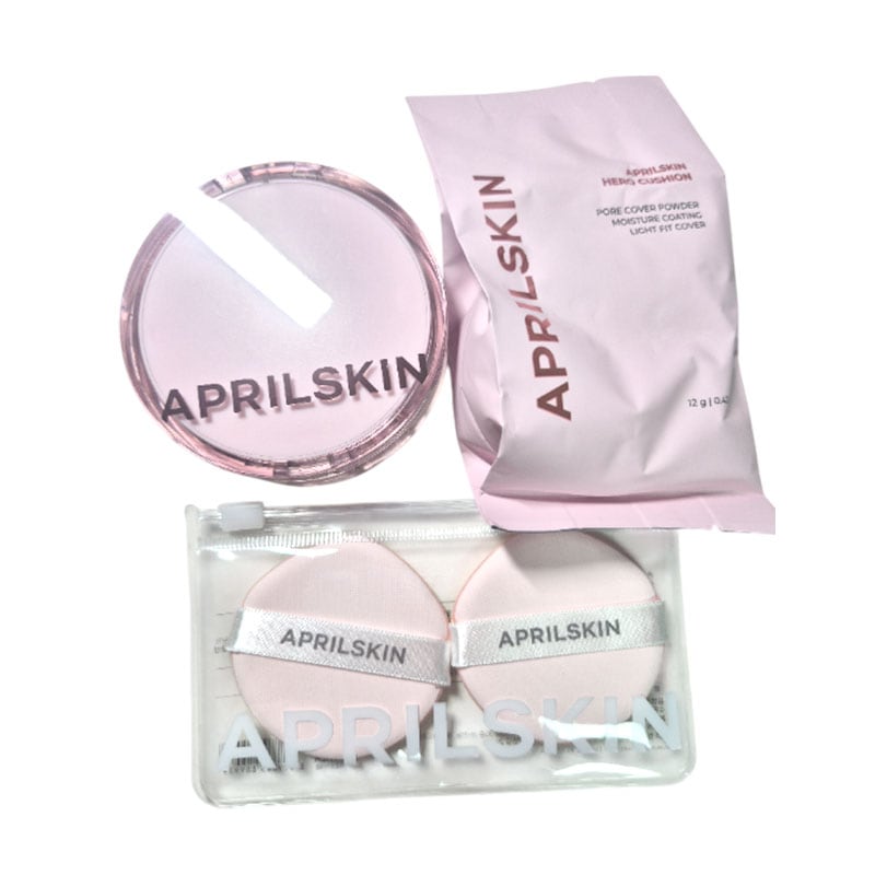 ヒーロークッションピンクエディション（本品＋詰め替え＋パフ2個）