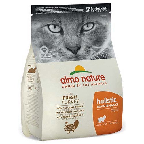 キャットフード アルモネイチャー ホリスティック ドライフード 成猫用 フレッシュターキー 2kg 正規品 CRC35―10―12―10―00