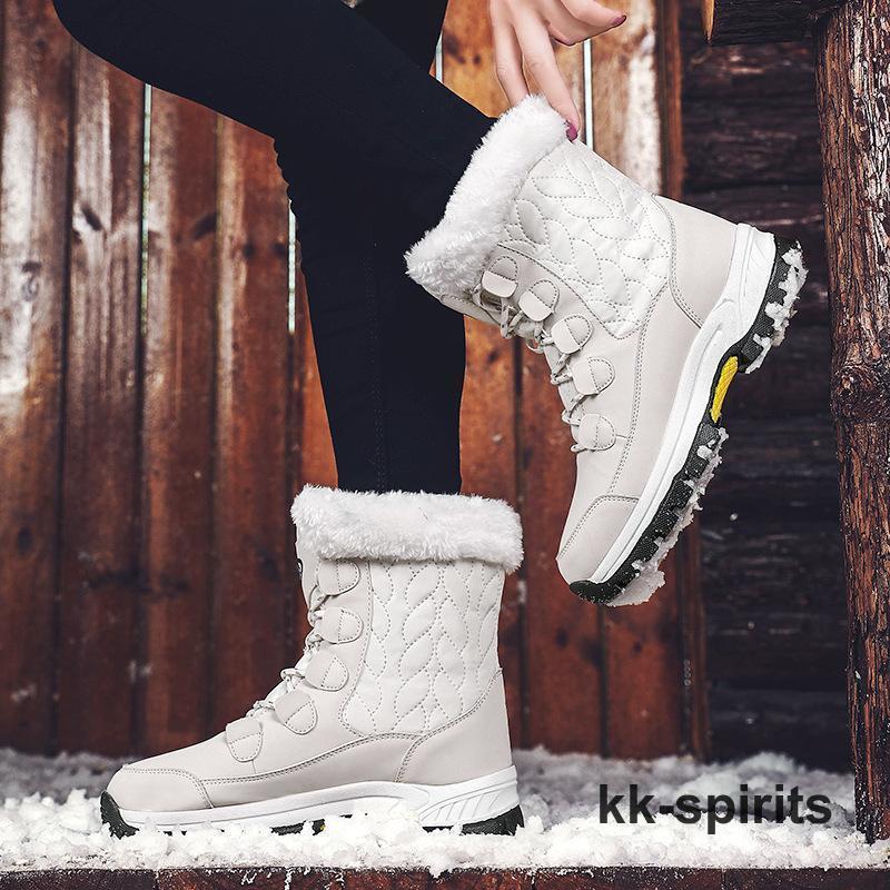 スノーブーツ 靴 メンズ レディース ウインターブーツ スノーシューズ 滑り止め 防水 防寒 保暖 軽量 暖かい ハイカット 大きいサイズ スノーブーツ 雪靴