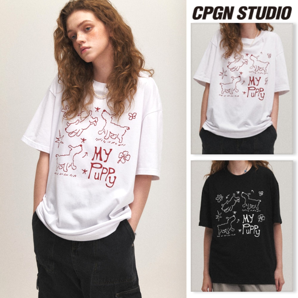 【CPGN STUDIO】 MY PUPPY Short Sleeve Tee