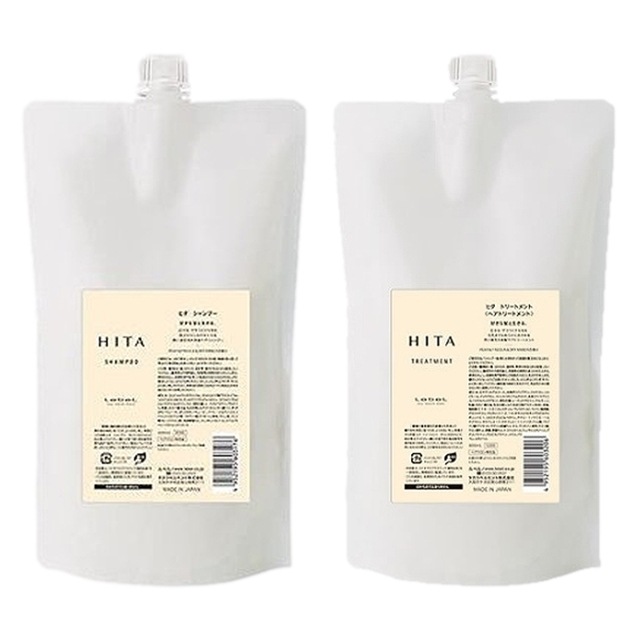 ルベル ヒタ シャンプー ＆ トリートメント セット 800ml×2 詰め替え用 レフィル ヘアケア 美容室専売品