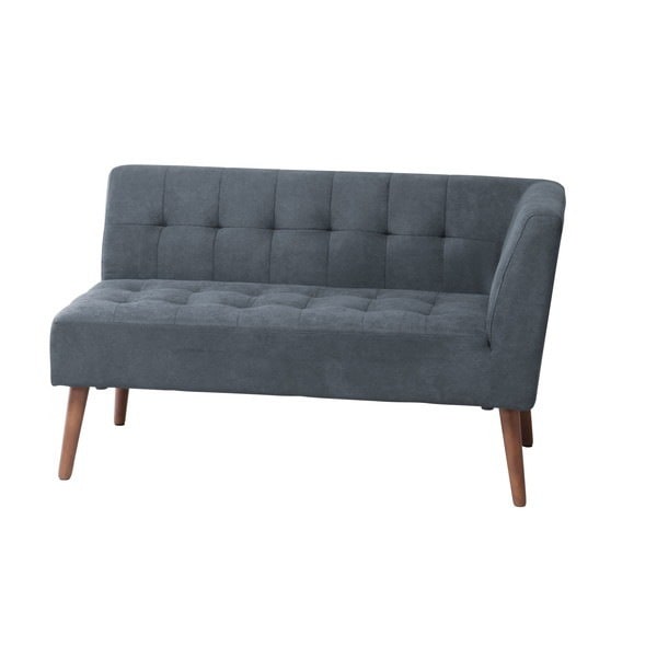 MLD-LS001L(DBL) ミルド アームソファ(左肘) ダークブルー メーカー直送