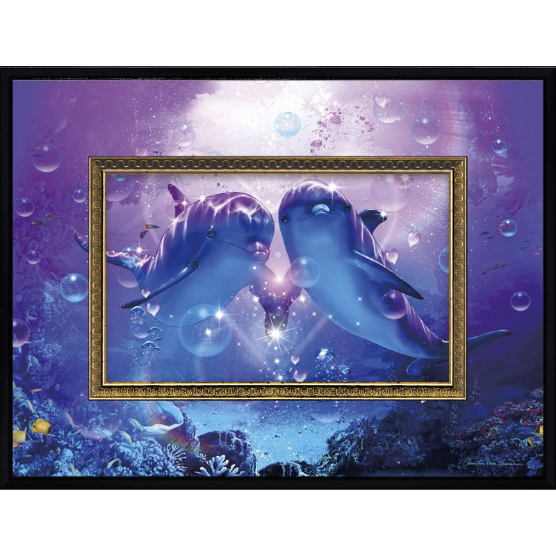 クリスチャン/リース/ラッセン ビッグアート ドルフィンコンパニオン