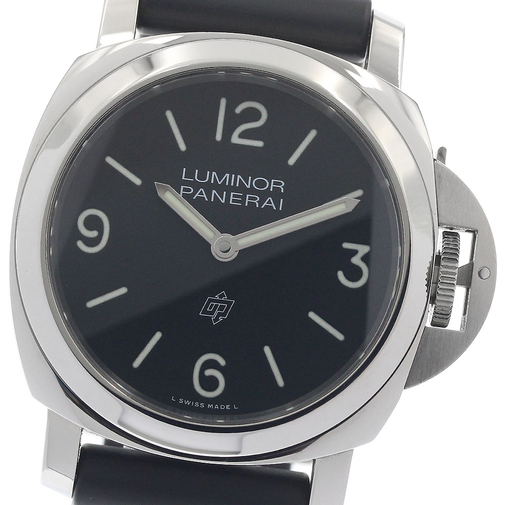 パネライ PANERAI PAM01086 ルミノール ベース ロゴ 44ｍｍ 手巻き メンズ 良品 保証書付き_951946【中古】