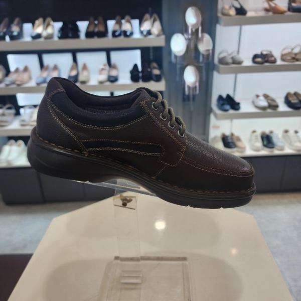 HC10 男性ブラウン広幅カジュアルシューズ LCMC74U41422 (41251025)