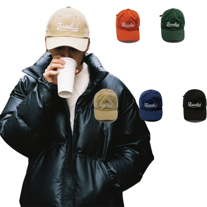 KNOCKIN LOGO B.B CAP 5カラー 男女兼用