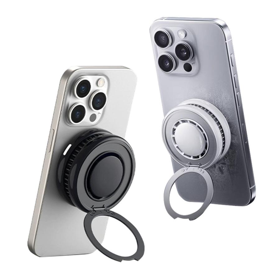 【即納*夏今買いたいが特壳】Qi2 magsafe対応 冷却ファン搭載 充電器 スタンド ワイヤレス充電器 15W 急速充電 iPhone 1615141312 対応 RIM-WX3