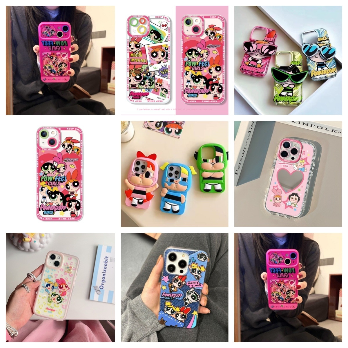 Qoo10] パワーパフガールズ iphoneケース : スマホケース・保護
