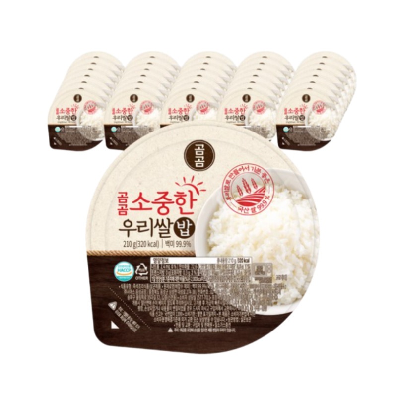 ゴムゴム 大切な韓国米ごはん 210g×36個