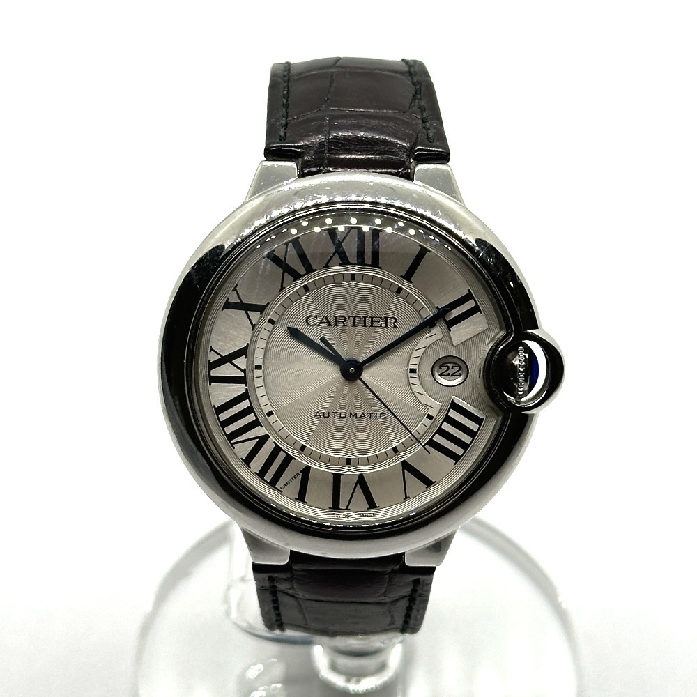 腕時計 W69016Z4 バロンブルー ドゥ カルティエ 42mm 自動巻き SS シルバー