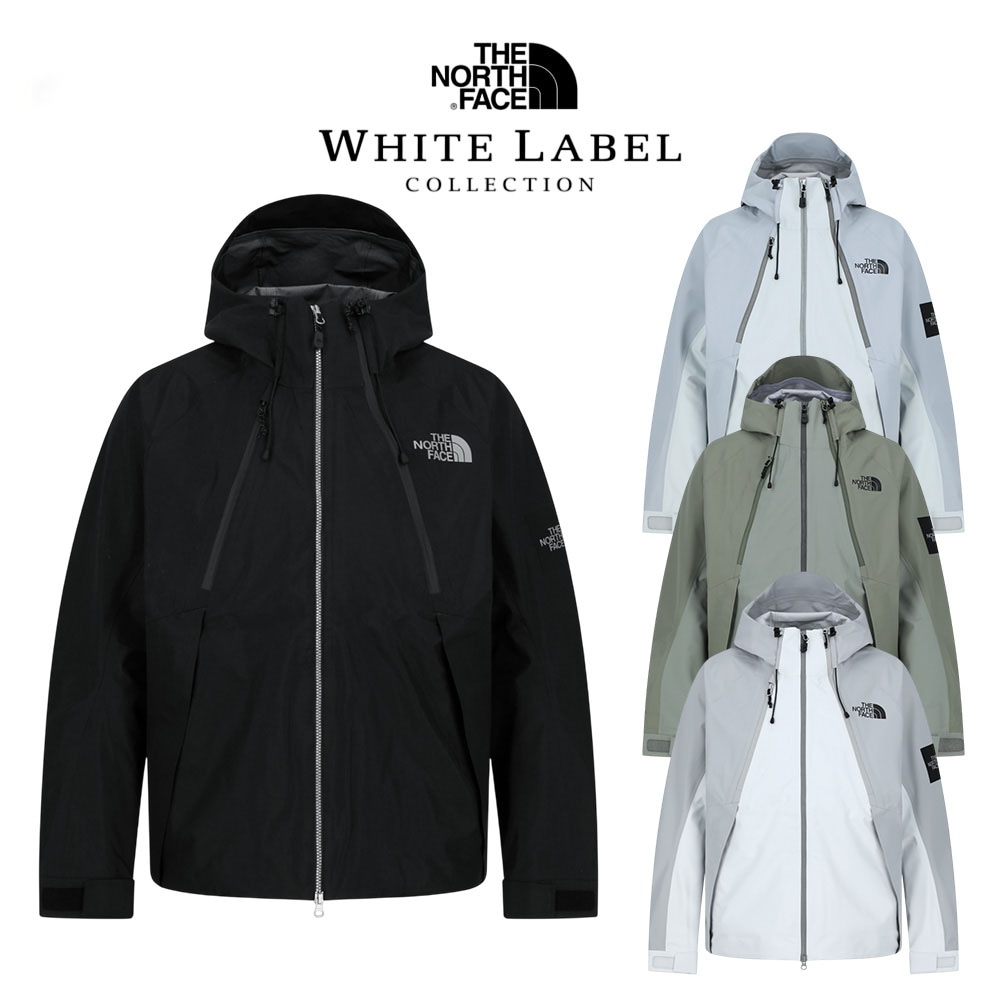 FORMAX 3L JACKET WHITE LABEL 防水 アウター パーカー ジップアップ ストリート コーデ 男女兼用 春 秋 NJ2HS02J NJ2HS02M