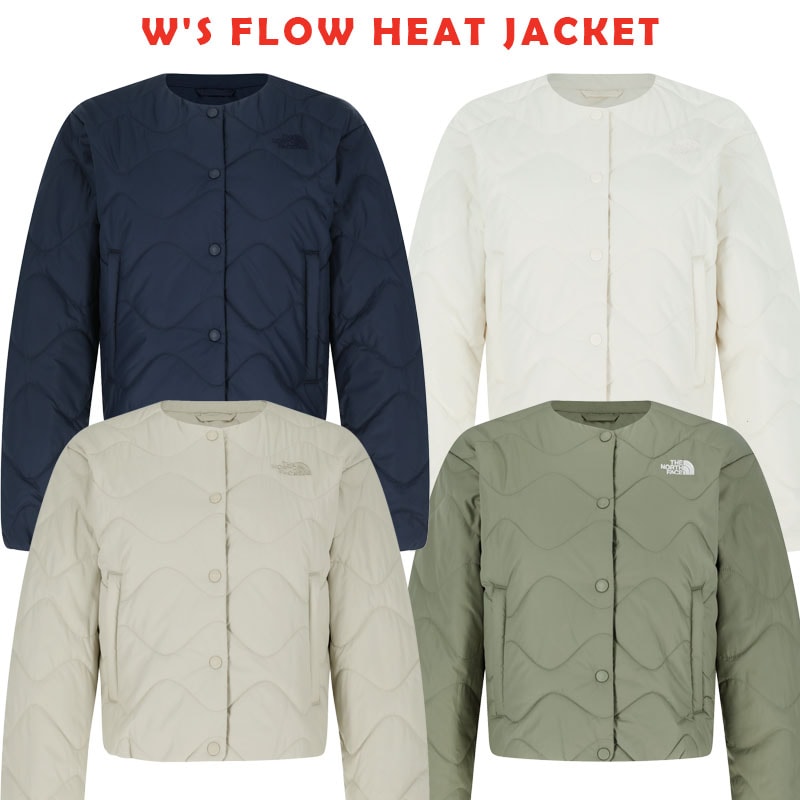 韓国正規品保証 関税負担なしNJ3NR81J WS FLOW HEAT JACKETデイリー 基本 着装 男子 女子 人気 韓国 ファッション 男女共用 アウトドア