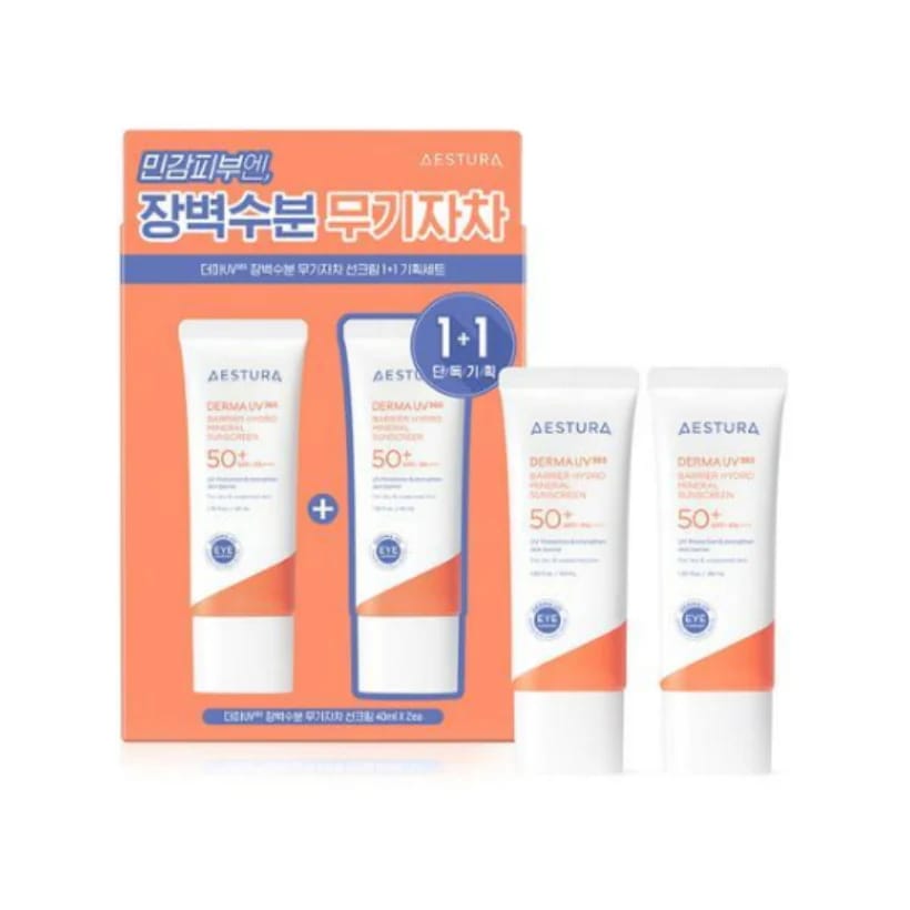 [ユートルーPICK]ダーマUV365 バリア水分 無機自車 日焼け止め 40ml 1+1企画 5,055円