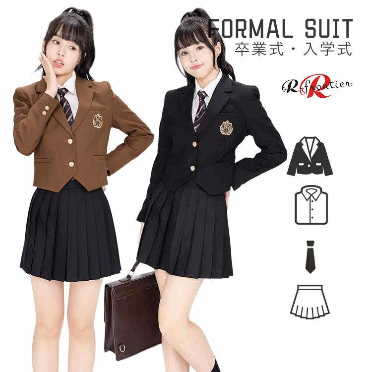 卒業式 女の子 卒服 韓国 制服 ブレザー ネクタイ 入学式 女の子 きいサイズ ピアノ発表会 中学生 高校生 レディース