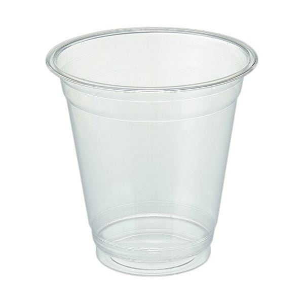 TANOSEEリサイクルPETカップ 96mm口径 370mL 1セット（1000個：50個x20パック）