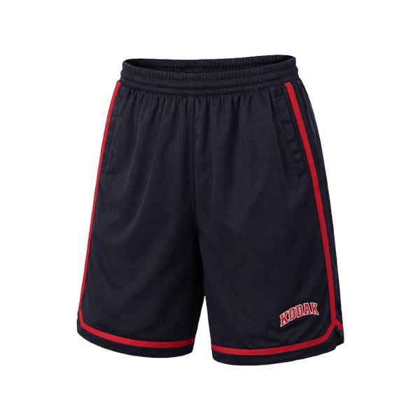 [定価79000ウォン] 男女共用バスケットボール スポーティ メッシュ 5分丈ハーフパンツ FM1K5223LHPN3-NVY