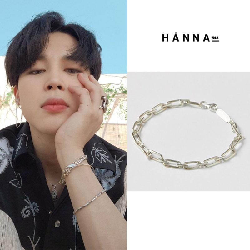 bts jimin着用 Bracelets(b543s) silver