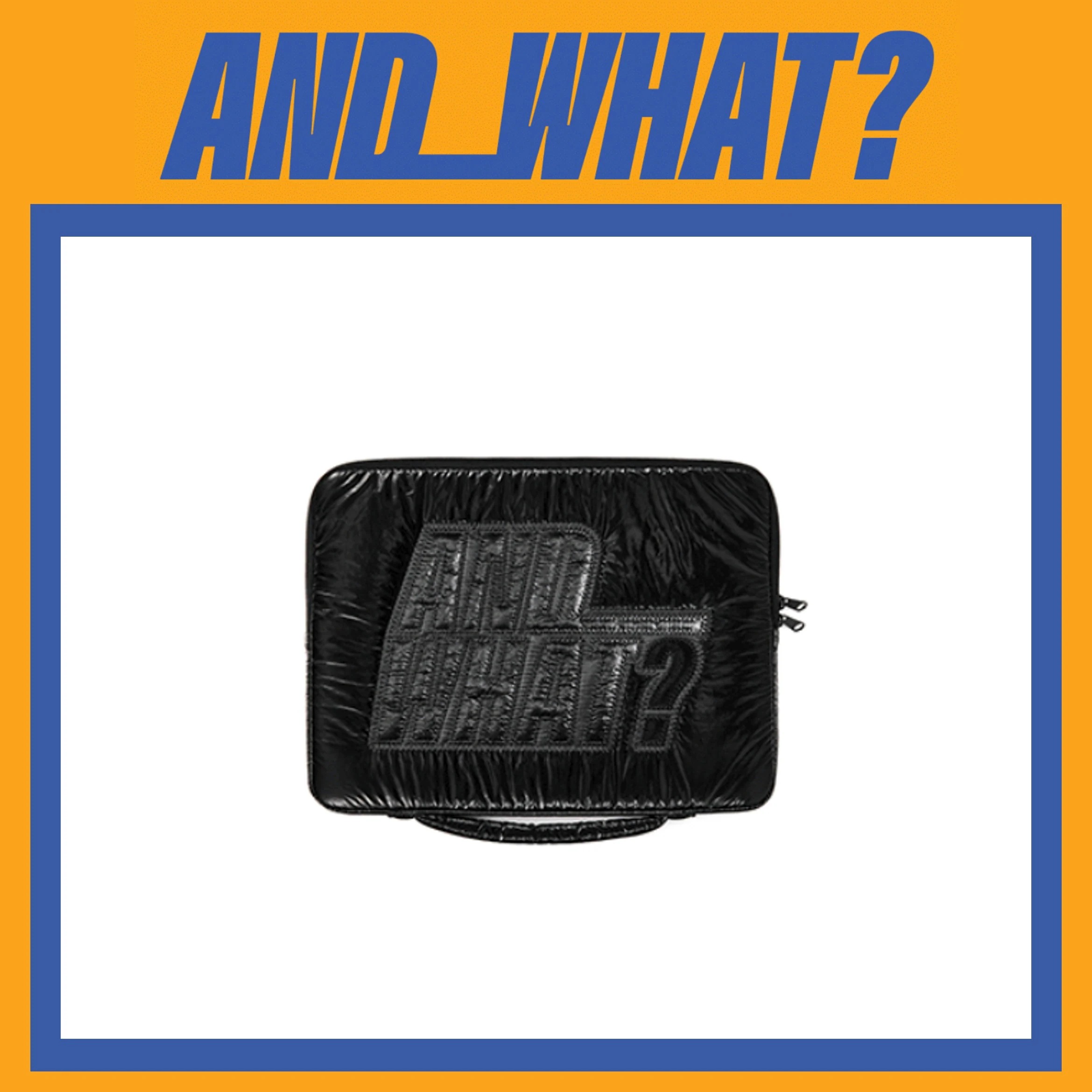 【国内発送】 【公式】 BTS 【 FLAT POUCH 】 J-HOPE Exhibition 『 AND WHAT 』 公式MD