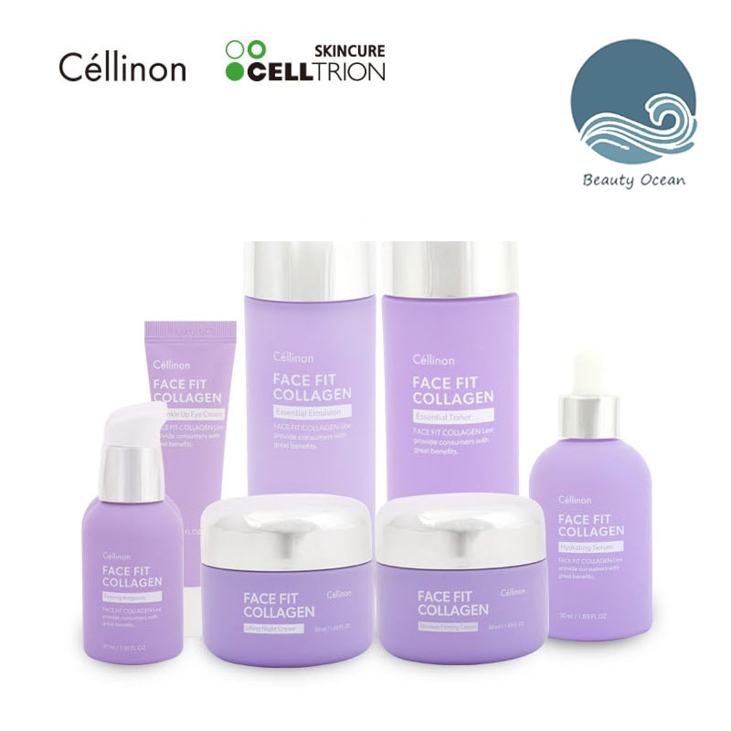 [CELLTRION] セリンオン フェイスフィット コラーゲン スペシャルスキンケア-7点セット (韓国コスメ)