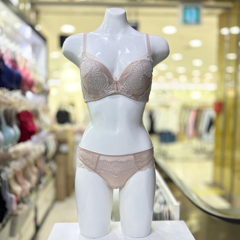 クチュールスパンコールレース女性ブラTバックセットTPE_DG