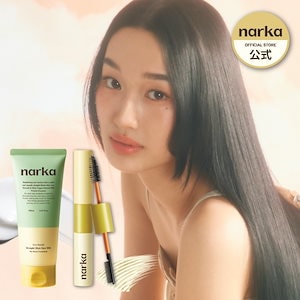 スリックヘアスタイリングデュオ　/　ヘアケアマスカラ＋ストレートスリックヘアミルク150ml