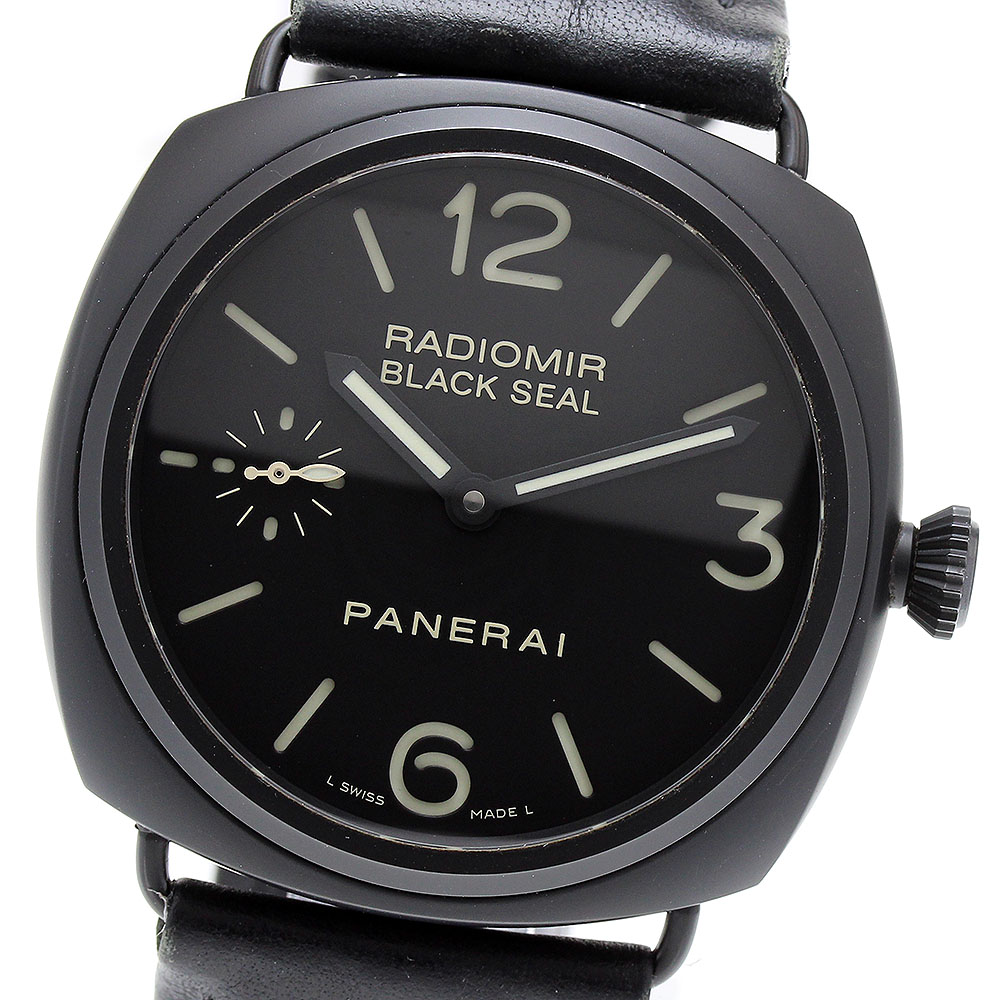 パネライ PANERAI PAM00292 ラジオミール ブラックシール 手巻き メンズ 良品 _832368【中古】