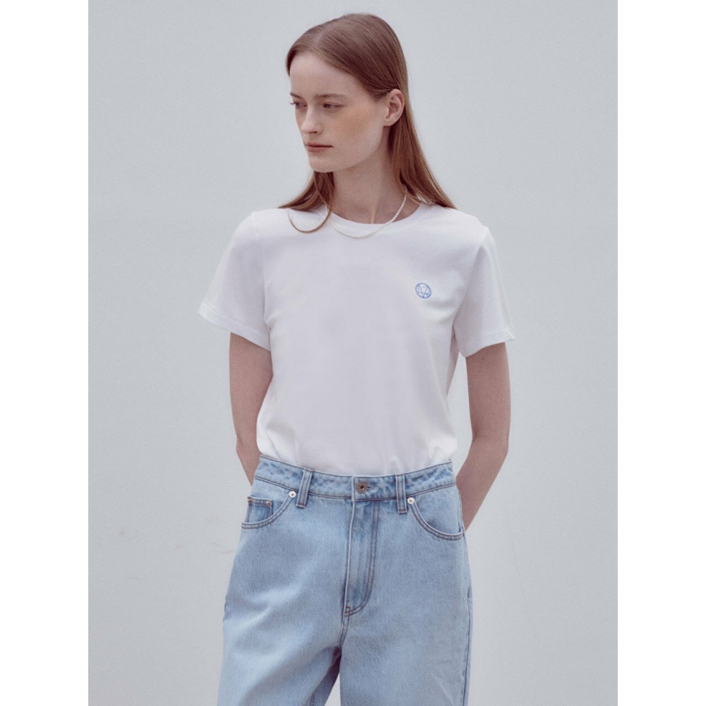 ロエヴル ベーシックシンボルTシャツ SW1ME020 2color