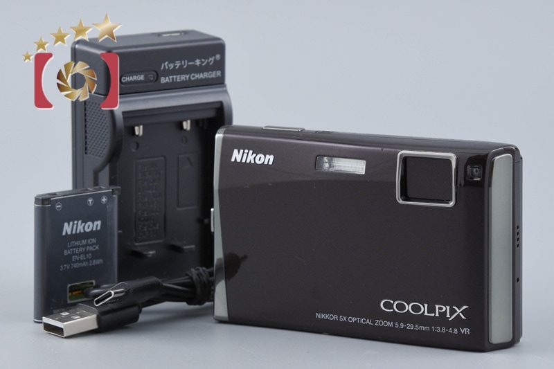 COOLPIX S60 ワインレッド コンパクトデジタルカメラ