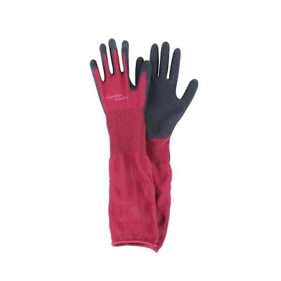 他サイト： セフティー3 着け心地にこだわった手袋 REL－S 園芸用品 保護具 補助具 園芸手袋 腕カバーの商品画像