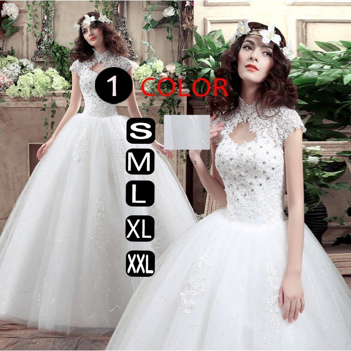 マキシ ワンピース ロングウェディングドレス 花嫁ブライド 豪華 結婚式 編み上げタイプ ウェディング 演出服 ドレス フォーマルドレス