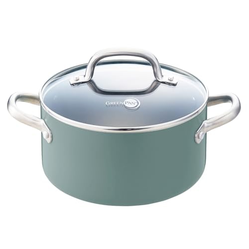 グリーンパン GREENPAN 両手鍋 キャセロール 20cm IH ガス 対応 有害物質不使用 P