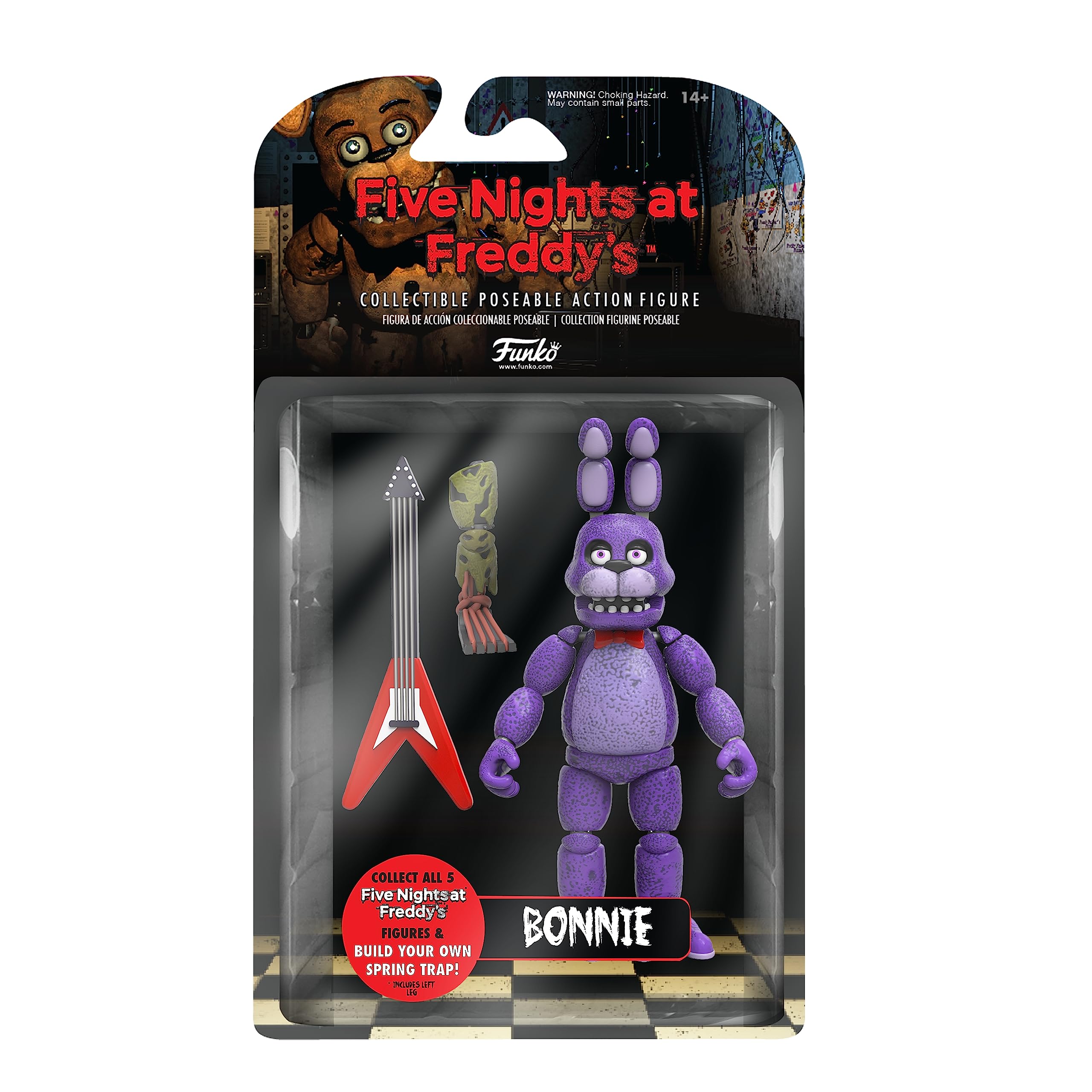 Funko Five Nights at Freddys Articulated Bonnie Action Figure, 5 8849