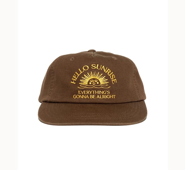 HELLO■HS Arch Logo 5Panel Cap_Navy■送料込 HELLO SUNRISE＞ アーチ ロゴ 5パネル キャップ