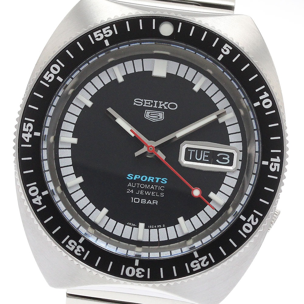 セイコー SEIKO 4R36-13S0/SBSA223 5スポーツ SKX スポーツスタイル デイデイト 自動巻き メンズ 極美品 _931819【中古】
