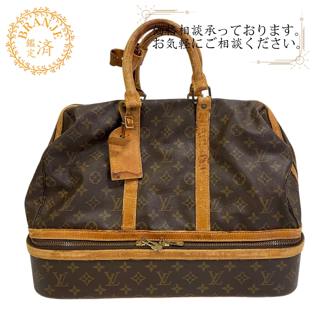 M41444 トラベルバッグ モノグラム レザー ボストンバッグ ブラック ブランド 23,700円