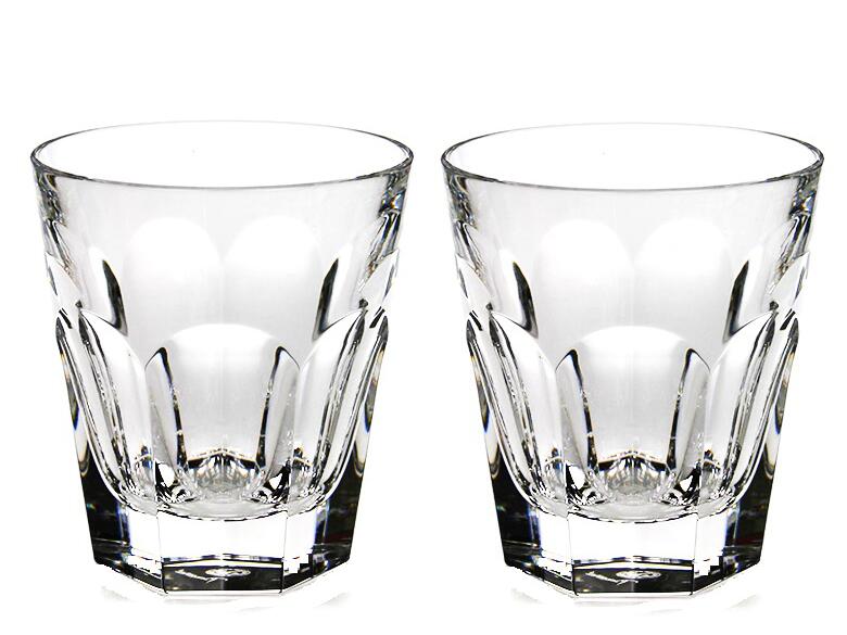 2810591ペア アルクール タンブラー オールドファッション ロックグラス クリスタルガラス 9.5cm 280ml 客数/2