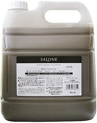 サローネ スーパーブラウン シャンプー 4000ml
