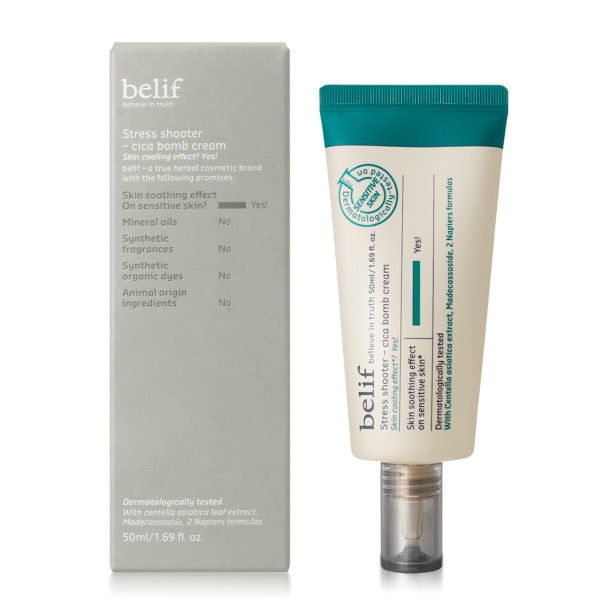 [belif] ビリーフ ストレスシューター シカバームクリーム 50ml（クーリング鎮静クリーム）