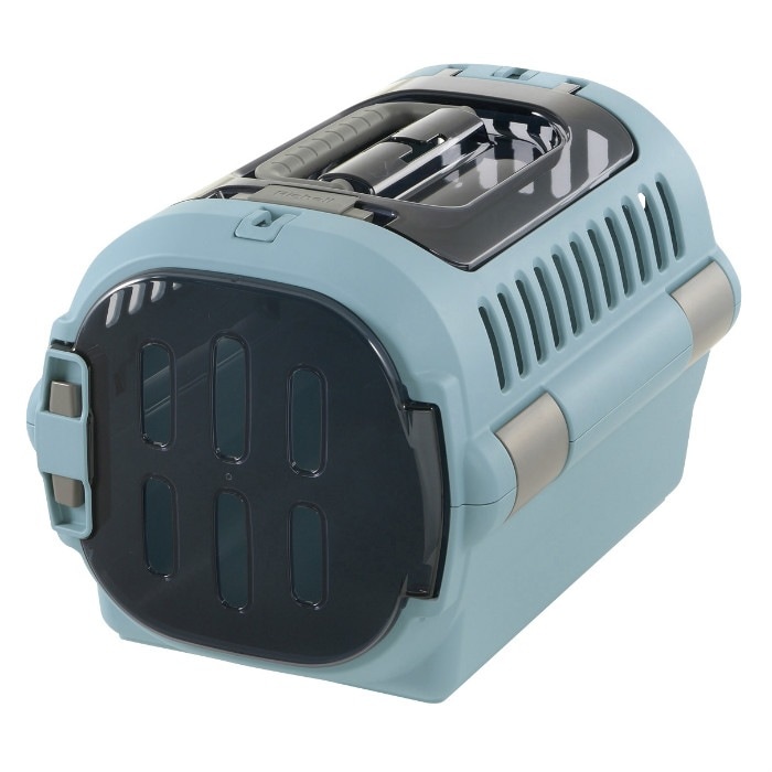ペットキャリー Sサイズ キャンピングキャリーファインS R-4945680562010 ブルー