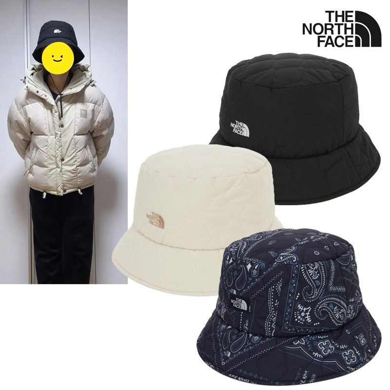 NE3HR54 LOW BRIM PADDING HAT 25FW ローブリム パディング バケットハット 着脱式あご紐 内側アジャスター 保温 軽量 デイリー アウトドア 強風でも安心タウン向け 快