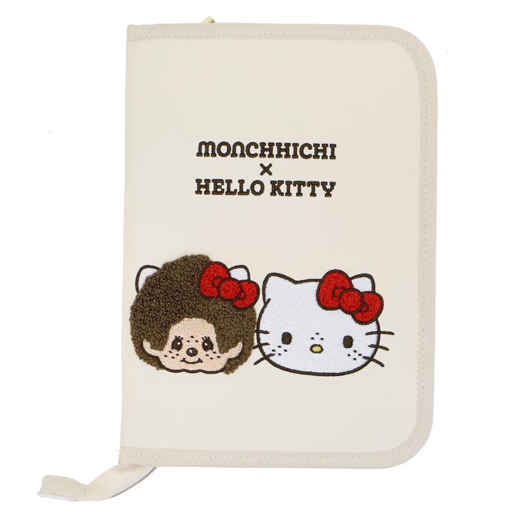 Qoo10] サンリオ モンチッチxハローキティ 母子手帳ケース