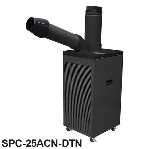 スポットエアコン 単相100V 首振り機能無 ドレンレスタイプ ドレンレス スポットクーラー SPC-25ACN-DTN トラスコ トラスコ中山 1口タイプ